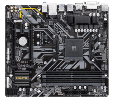 GIGABYTE AMD B450  DS3H Ultra Durable Motherboard - Image 2