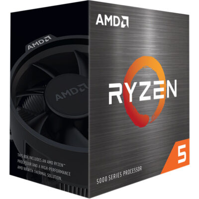 AMD Ryzen 5 5600X Processor (6C/12T, 35MB Cache, up to 4.6 GHz Max Boost)