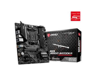 MSI MAG B550M BAZOOKA AM4 SOCKET