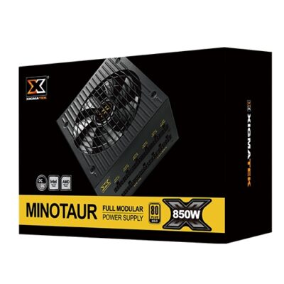 XIGMATEK Minotaur 850W (Full Range, LLC DC TO DC, 80PLUS Gold, Full Modular,Color Box)